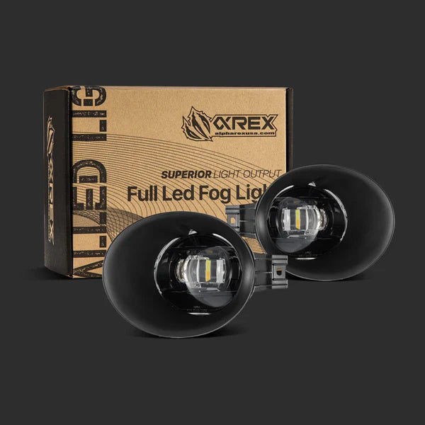 AlphaRex 02-08 Dodge Ram 1500/03-09 Ram 2500/3500/04-06 Durango DoubleTap Dual Color LED Projector Fog Lights OffRoadUSA.com