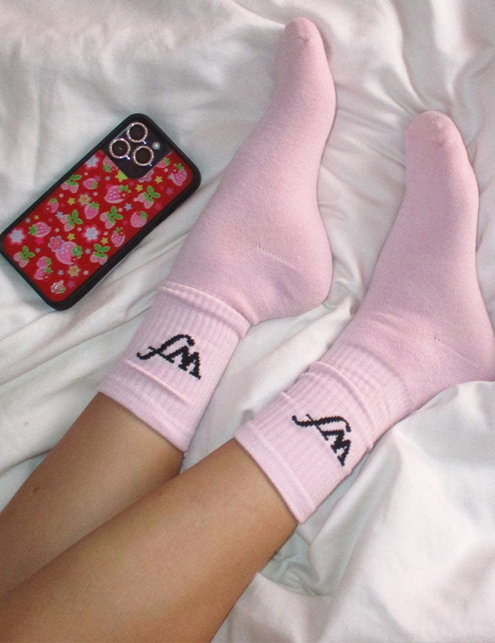 Wildflower Socks - Pink