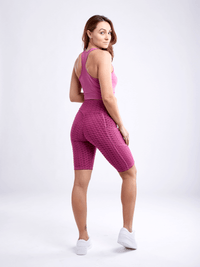 JupiterGear High-Waisted Scrunch Yoga Shorts with Hip Pockets Jupiter Gear