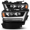 AlphaRex 19-24 Ram 1500 LUXX-Series LED Projector Headlights Jet Black OffRoadUSA.com