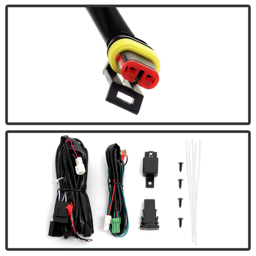 Spyder Toyota Tundra 2014-2016 Daytime DRL LED Running Fog Lights w/Switch Clear FL-DRL-TTU14-C OffRoadUSA.com