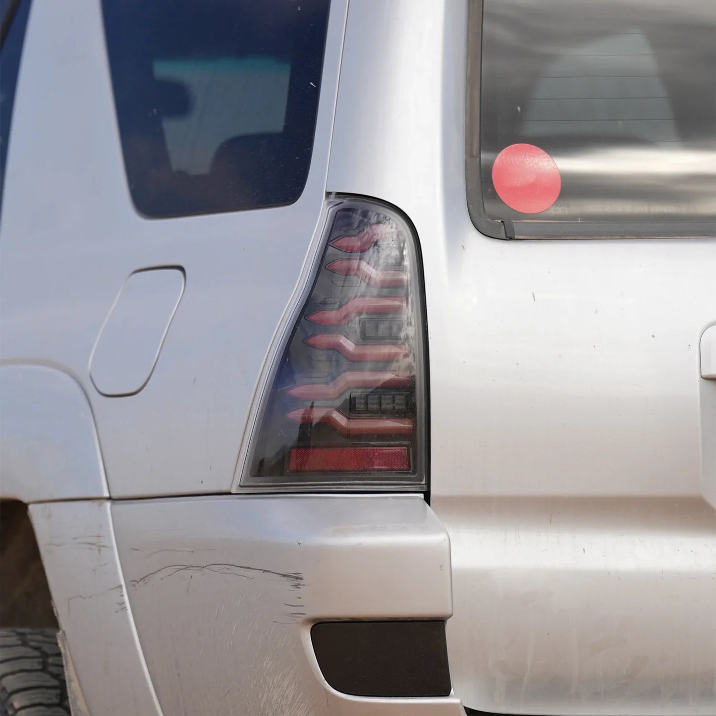 AlphaRex 03-09 Toyota 4Runner LUXX-Series LED Tail Lights Alpha-Black