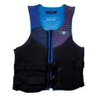 WOW Sports Feel Good Dual Sized Evoprene PFD Personal Floatation Device for Adults Jupiter Gear