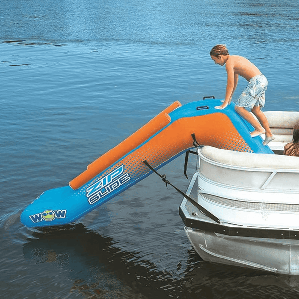 WOW Watersports Inflatable Pontoon Zip Slide for Boats Jupiter Gear