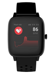 Smartwatch with Dynamic Heart Rate, Temperature, Blood Oxygen, and Blood Pressure Monitor Jupiter Gear