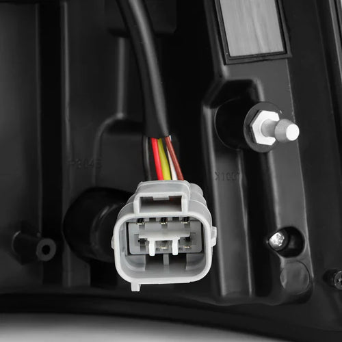 AlphaRex 05-15 Toyota Tacoma NOVA-Series Prismatic LED Tail Lights Alpha-Black OffRoadUSA.com