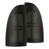 AlphaRex 05-15 Toyota Tacoma NOVA-Series Prismatic LED Tail Lights Alpha-Black OffRoadUSA.com