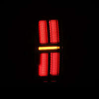 AlphaRex 05-15 Toyota Tacoma NOVA-Series Prismatic LED Tail Lights Alpha-Black OffRoadUSA.com