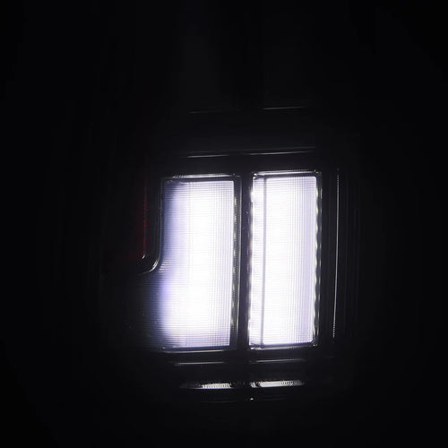 AlphaRex 05-15 Toyota Tacoma NOVA-Series Prismatic LED Tail Lights Black OffRoadUSA.com