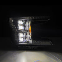 AlphaRex 18-20 Ford F-150 NOVA LED Proj Headlight  Blk (14th Gen G2 Style) OffRoadUSA.com