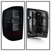 Spyder Chevy Silverado 16-17 Light Bar LED Tail Lights - Black Smoke ALT-YD-CS16-LED-BSM OffRoadUSA.com