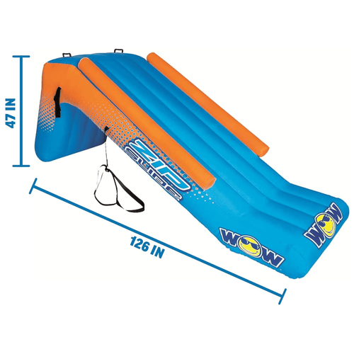 WOW Watersports Inflatable Pontoon Zip Slide for Boats Jupiter Gear