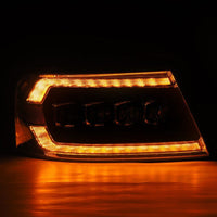 AlphaRex 04-08 Ford F150 / 06-08 Lincoln Mark LT NOVA-Series LED Projector Headlights Black OffRoadUSA.com