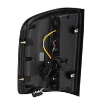 AlphaRex 07-13 Chevy Silverado LUXX-Series LED Tail Lights Black OffRoadUSA.com