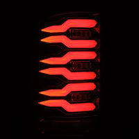 AlphaRex 07-13 GMC Sierra LUXX-Series LED Tail Lights Alpha-Black OffRoadUSA.com