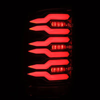 AlphaRex 07-13 GMC Sierra LUXX-Series LED Tail Lights Alpha-Black OffRoadUSA.com