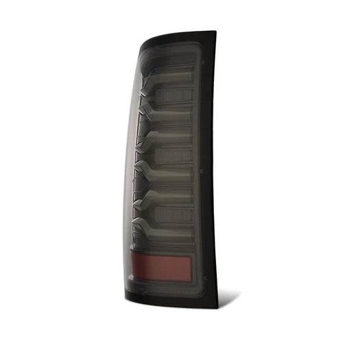 AlphaRex 07-13 GMC Sierra LUXX-Series LED Tail Lights Alpha-Black OffRoadUSA.com
