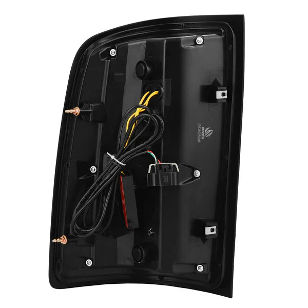 AlphaRex 07-13 GMC Sierra LUXX-Series LED Tail Lights Black