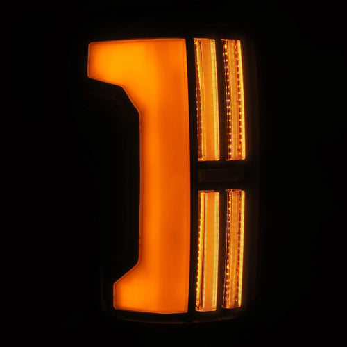 AlphaRex 07-13 Toyota Tundra NOVA-Series Prismatic LED Tail Lights Alpha-Black OffRoadUSA.com