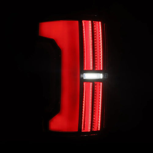 AlphaRex 07-13 Toyota Tundra NOVA-Series Prismatic LED Tail Lights Black OffRoadUSA.com