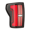 AlphaRex 07-13 Toyota Tundra NOVA-Series Prismatic LED Tail Lights Black-Red OffRoadUSA.com