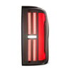AlphaRex 07-13 Toyota Tundra NOVA-Series Prismatic LED Tail Lights Black-Red OffRoadUSA.com