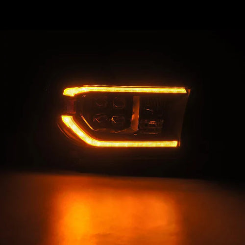 AlphaRex 07-13 Toyota Tundra/08-17 Toyota Sequoia MK II NOVA-Series LED Projector Headlights Black (With Level Adjuster) OffRoadUSA.com