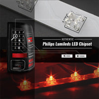 Spyder 13-18 Dodge Ram 2500/3500 LED Tail Lights LED Model Only - All Black (ALT-YD-DRAM13-LED-BKV2) OffRoadUSA.com