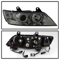 Spyder BMW Z3 96-02 Projector Headlights LED Halo Smoke High H1 Low H1 PRO-YD-BMWZ396-HL-SM OffRoadUSA.com