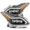 AlphaRex 08-13 Infiniti G37/14-15 Q60 Coupe MK II NOVA-Series LED Projector Headlights Black OffRoadUSA.com