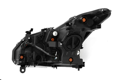 AlphaRex 08-13 Infiniti G37/14-15 Q60 Coupe MK II NOVA-Series LED Projector Headlights Black OffRoadUSA.com