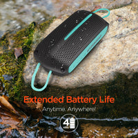 HyperGear Wave Water Resistant Wireless Speaker with Extended Battery Life (WATER-PRNT) Jupiter Gear