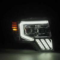 AlphaRex 09-14 Ford F150 MKII LUXX-Series LED Projector Headlights Chrome OffRoadUSA.com
