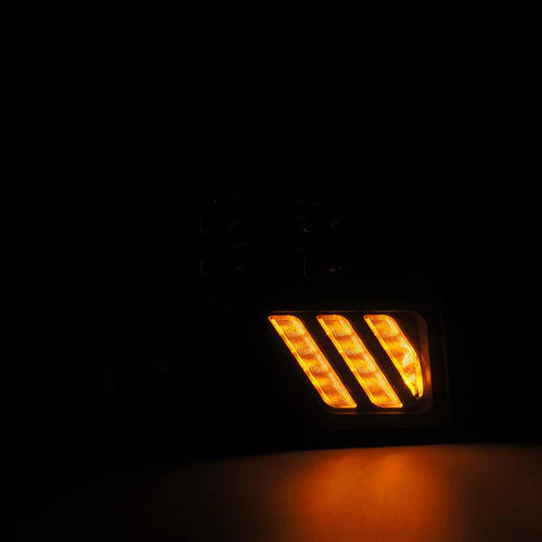 AlphaRex 09-14 Ford F150 MKII NOVA-Series LED Projector Headlights Alpha-Black OffRoadUSA.com