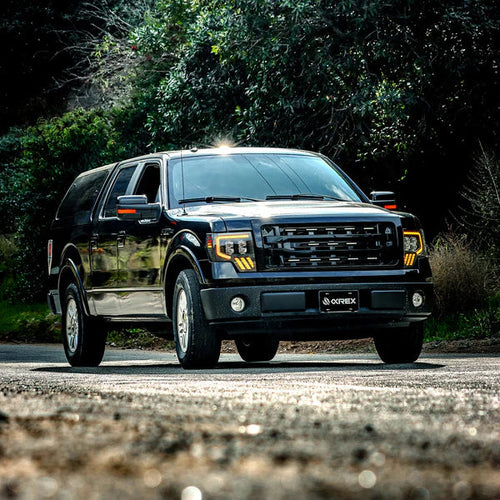 AlphaRex 09-14 Ford F150 MKII NOVA-Series LED Projector Headlights Chrome OffRoadUSA.com