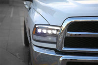 AlphaRex 09-18 Ram Truck NOVA-Series LED Projector Headlights Jet Black OffRoadUSA.com
