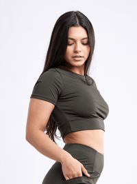 JupiterGear Short-Sleeve Crop Top Jupiter Gear