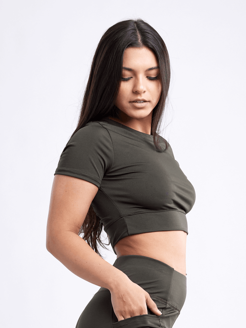 JupiterGear Short-Sleeve Crop Top Jupiter Gear