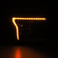 AlphaRex 18-20 Ford F150 (MK II 14th Gen Style) PRO-Series Halogen Projector Headlights Alpha-Black OffRoadUSA.com