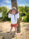 color block- hybrid shorts Keep the Littles Wild