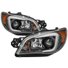 Spyder Subaru WRX 2006-2007 Projector Headlights - Halogen Only - Black PRO-YD-SWRX06-LBDRL-BK OffRoadUSA.com