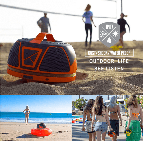 WOW Sports WOW-SOUND Floating Waterproof Stereo Bluetooth Speaker Jupiter Gear