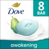 Dove Beauty Bar Soap for Women Awakening Pear & Aloe All Skin, 3.75 oz 8 Bars EasyOptionXY LLC