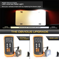 xTune 13-18 Subaru BRZ T10 Connector LED License Plate Bulb Assembly White 5500K LAC-LP-SWRX08 -Pair OffRoadUSA.com