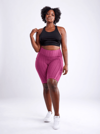 JupiterGear High-Waisted Scrunch Yoga Shorts with Hip Pockets Jupiter Gear