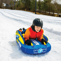 WOW Sports SnowSteer Snow Sled Jupiter Gear