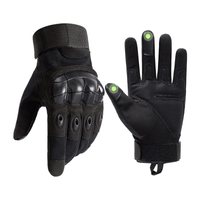 Tactical Military Airsoft Gloves for Outdoor Sports, Paintball, and Motorcycling with Touchscreen Fingertip Capability Jupiter Gear