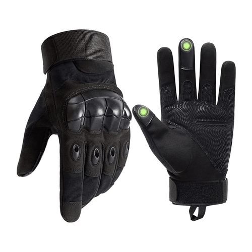 Tactical Military Airsoft Gloves for Outdoor Sports, Paintball, and Motorcycling with Touchscreen Fingertip Capability Jupiter Gear