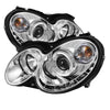 Spyder Mercedes Benz CLK 03-09 Projector Halogen Model- LED Halo DRL Chrm PRO-YD-MBCLK03-DRL-C OffRoadUSA.com