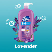 Dial Kids 3-in-1 Body+Hair+Bubble Bath, Lavender Scent, 32 fl oz EasyOptionXY LLC